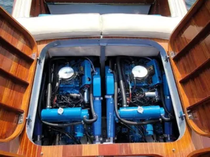 riva tritone motor before retrofit